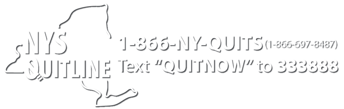 New York State Smokers Quitline logo